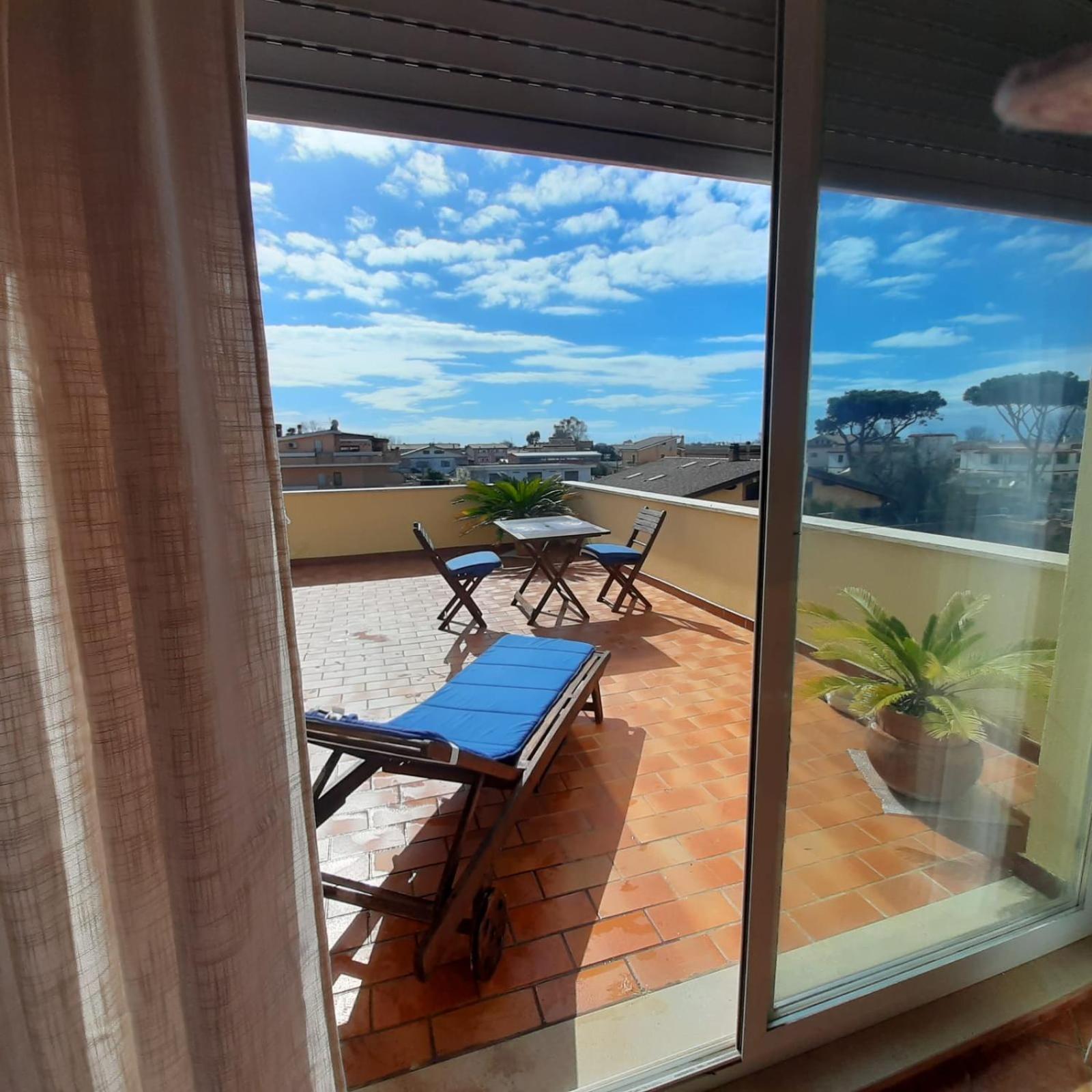 Apartament La Terrazza Sul Faro Fiumicino Zewnętrze zdjęcie