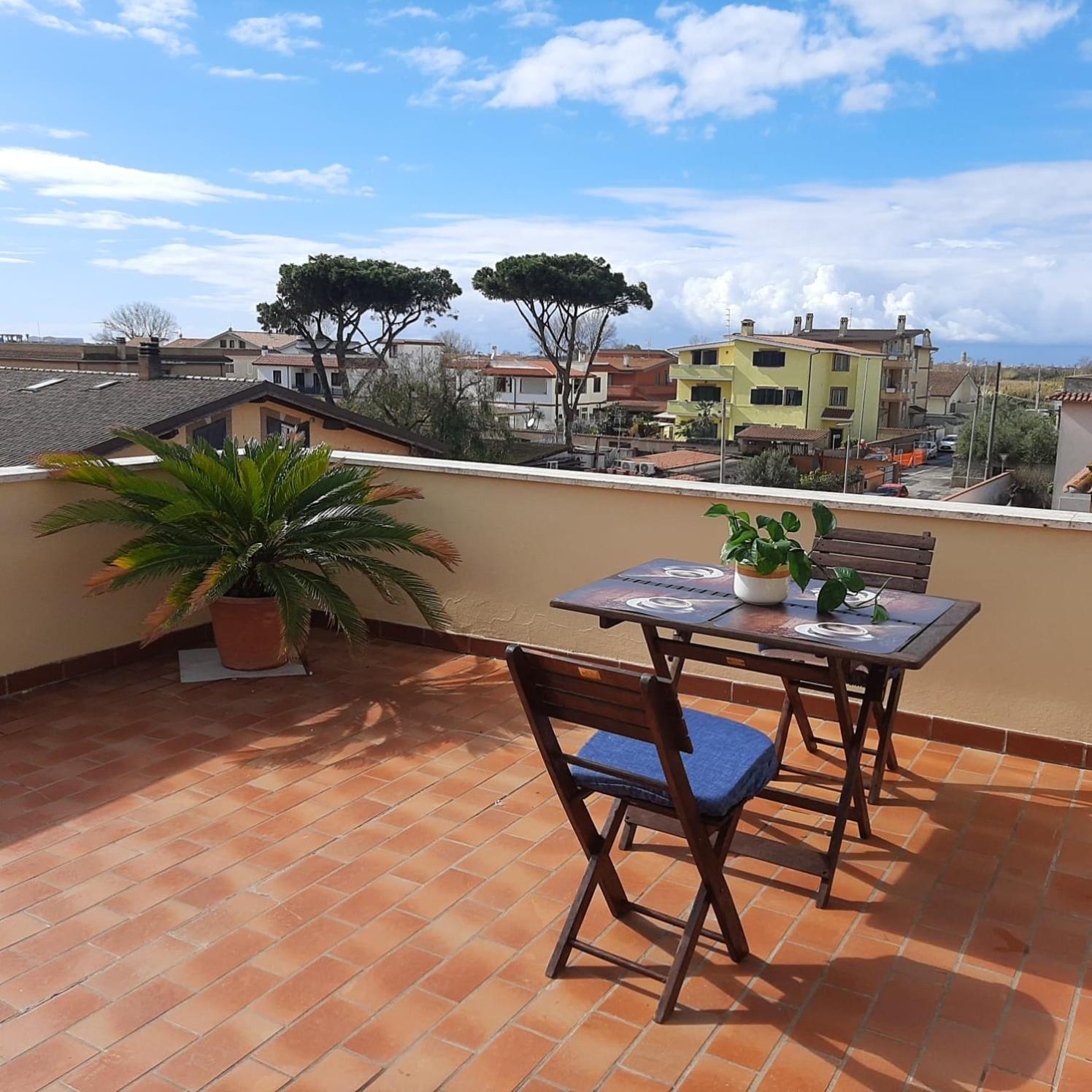 Apartament La Terrazza Sul Faro Fiumicino Zewnętrze zdjęcie