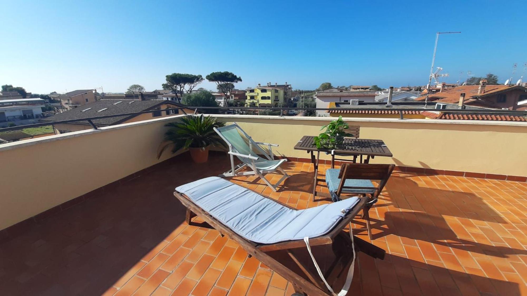 Apartament La Terrazza Sul Faro Fiumicino Zewnętrze zdjęcie